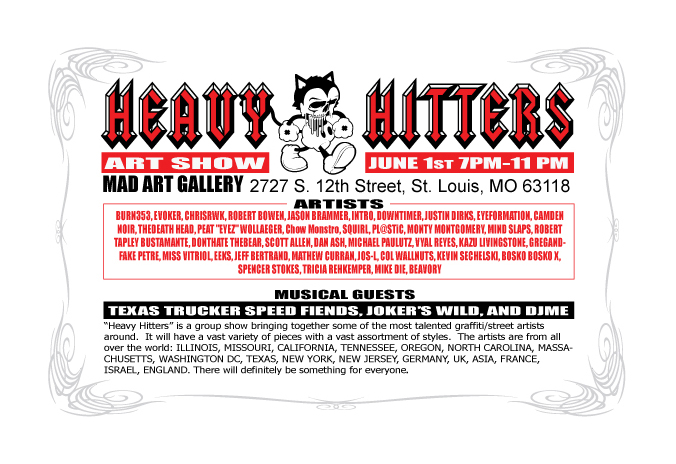 Heavy Hitters Artshow 2012 Heavy Hitters Artshow 2012